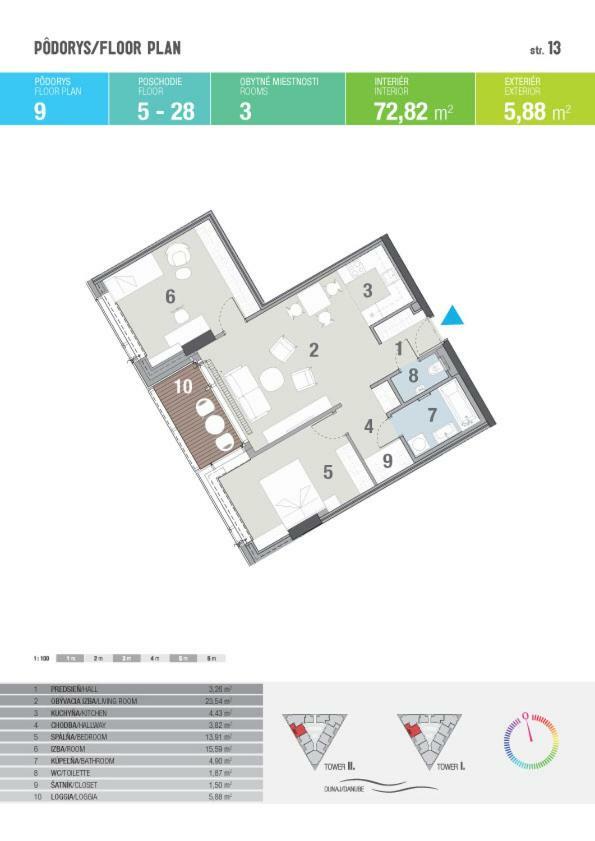 Panorama City - Spacious Apartment Near Eurovea Bratislava Exterior photo